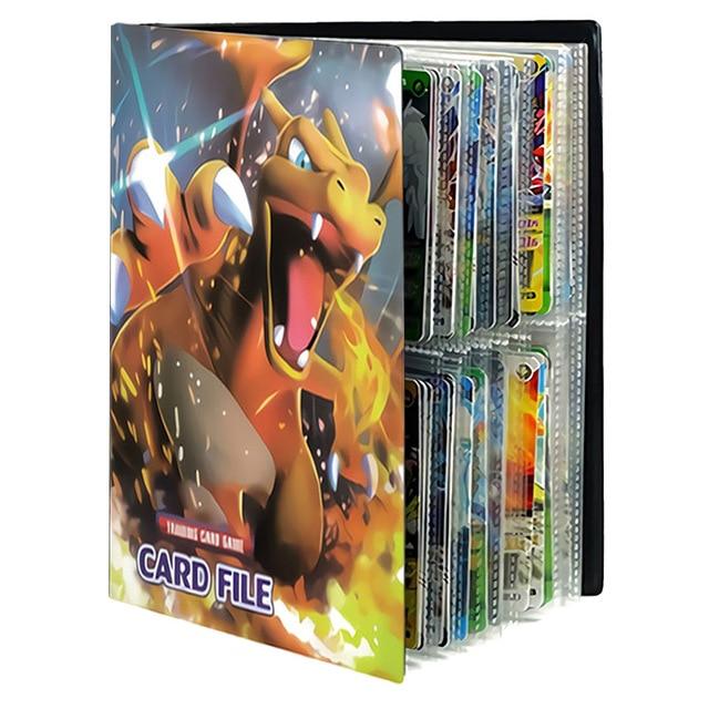 Generic Album de Pokemon Capacité de 240 Cartes +100 Cartes اBASIC + 5 VMAX  + 5 GX + 5V à prix pas cher