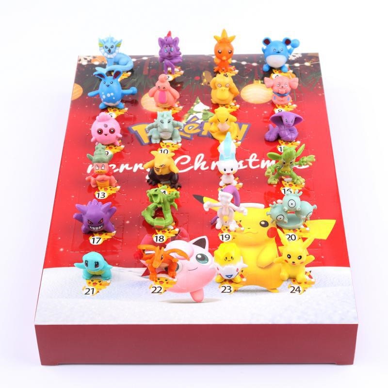 Calendriers de l'Avent Pokémon - 24 figurines