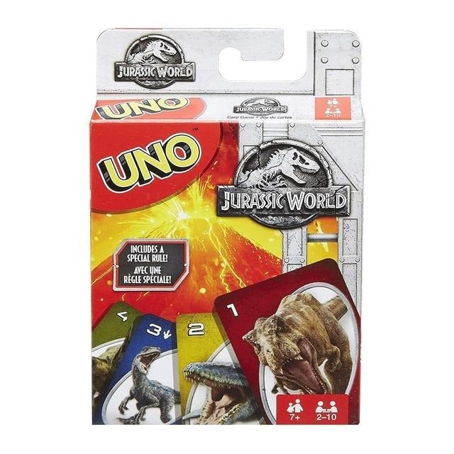 UNO - Jurassic World - Jeu de Société et Cartes