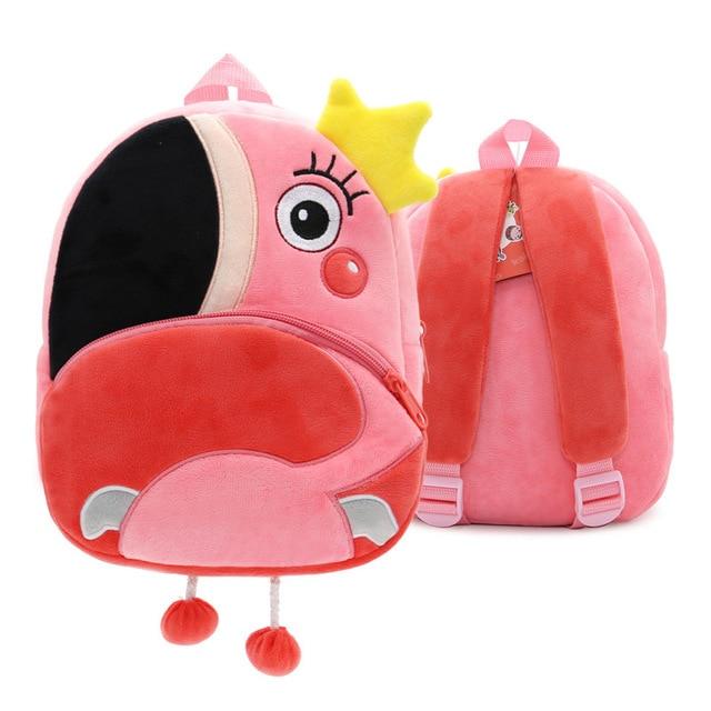 Cartable Maternelle Flamant Rose